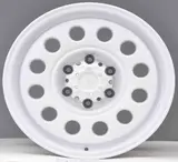 WD234X alloy wheel – White (Full Paint), photo 2