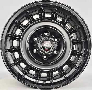 WD235X alloy wheel rim – Matte Black (Full Paint)