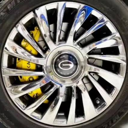 WD237 alloy wheel rim – Black Chrome Plating