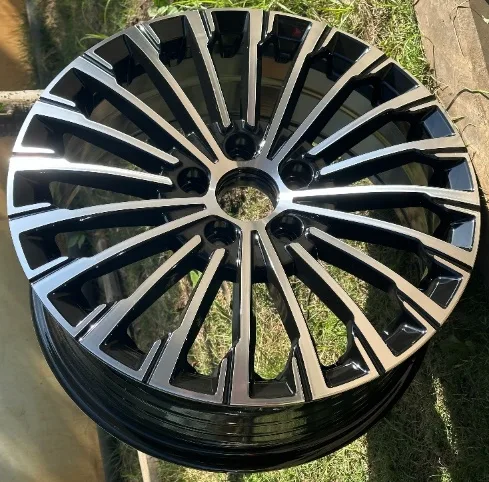 WD240 alloy wheel rim – Gloss Black Machined Face