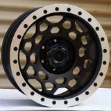 WD240 alloy wheel – Matte Black Machined Lip, photo 2