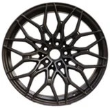 WD250 alloy wheel – Gloss Black (Full Paint), photo 2