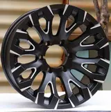 WD255 alloy wheel – Matte Black + Milled Spokes, photo 2