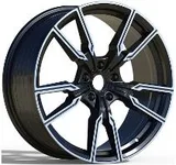 WD266 alloy wheel – Gloss Black Machined Face, photo 2