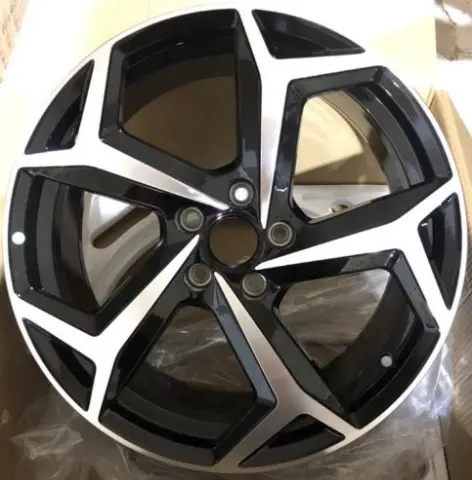 WD284 alloy wheel rim – Gloss Black Machined Face