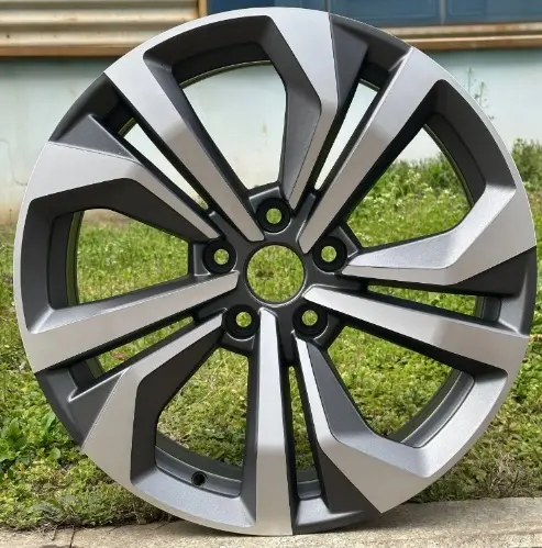WD285 alloy wheel rim – Gunmetal Machined Face