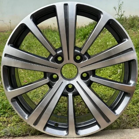 WD287 alloy wheel rim – Gunmetal Machined Face