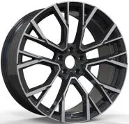 WD300 alloy wheel rim – Gloss Black Machined Face
