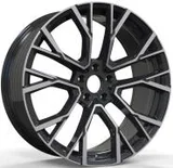 WD300 alloy wheel – Gloss Black Machined Face, photo 2