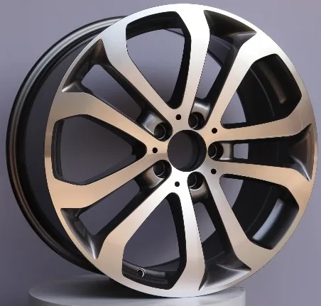WD321 alloy wheel rim – Gunmetal Machined Face