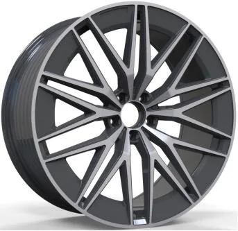 WD387 alloy wheel rim – Gunmetal Machined Face
