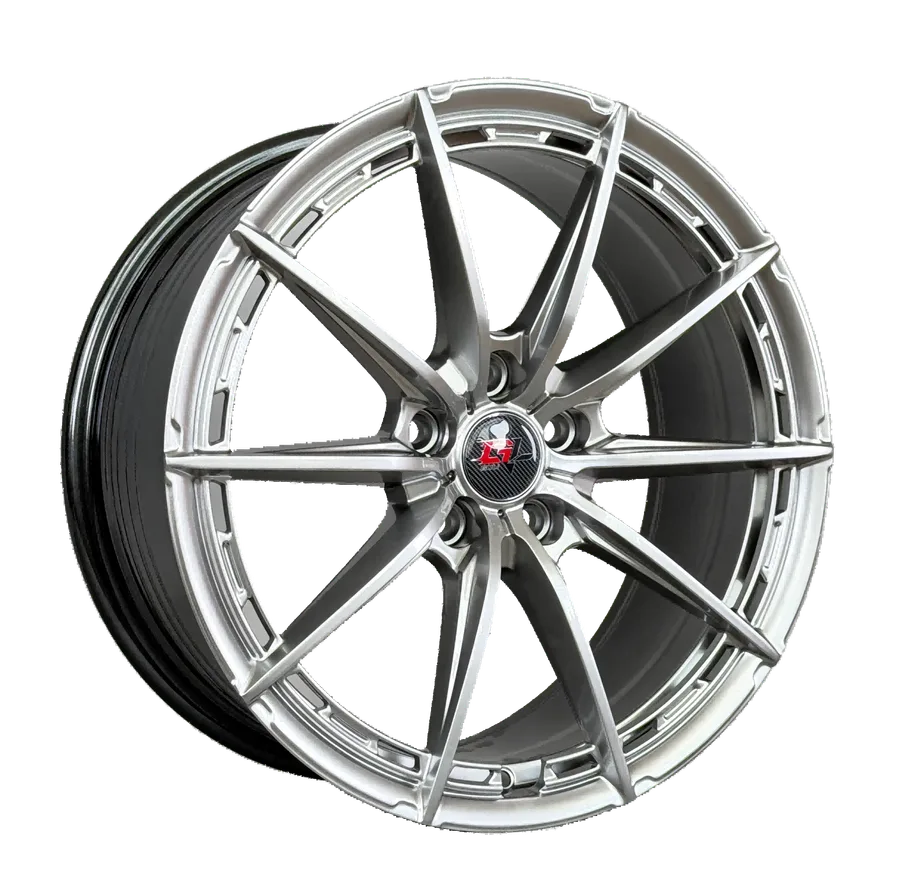 WD414 alloy wheel rim – Hyper Black (Full Paint)