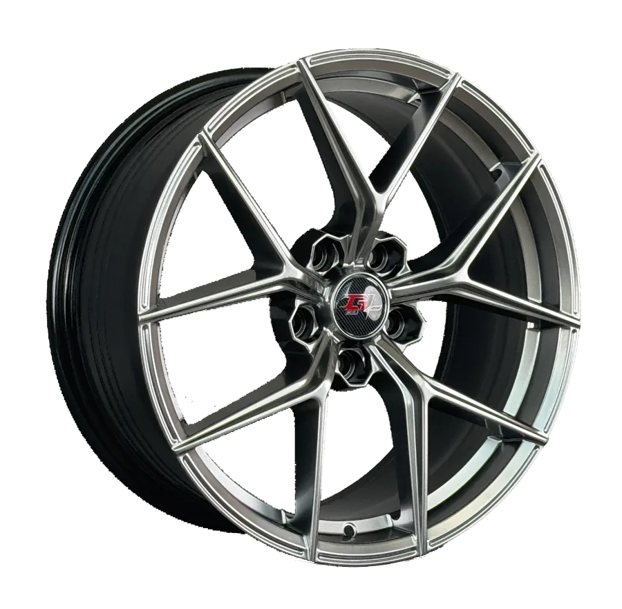 WD449 alloy wheel rim – Hyper Black (Full Paint)