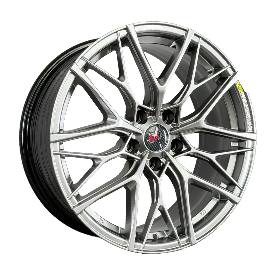 WD468 alloy wheel rim – Hyper Black (Full Paint)