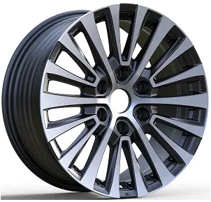 WD476 alloy wheel rim – Gloss Black Machined Face
