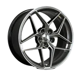 WD477 alloy wheel – Hyper Black (Full Paint), photo 1