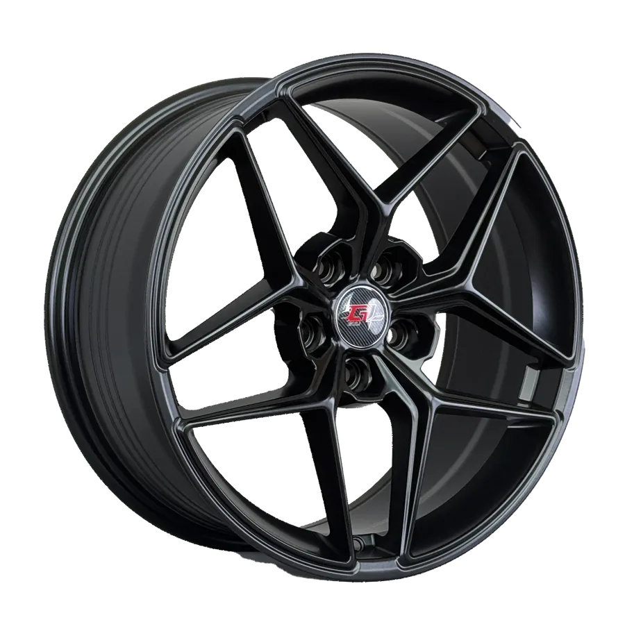WD477 alloy wheel rim – Matte Black (Full Paint)