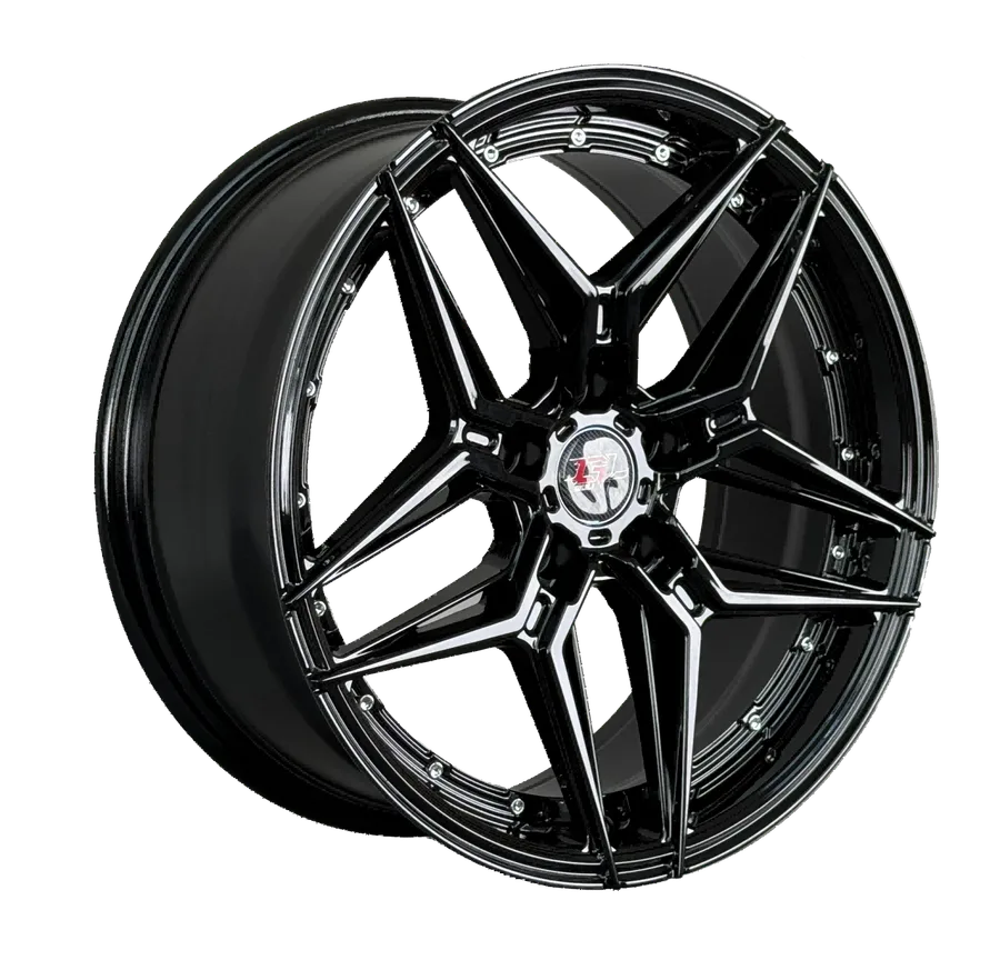 WD481 alloy wheel rim – Gloss Black (Full Paint)