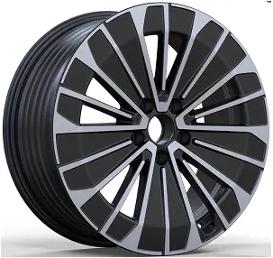 WD489 alloy wheel rim – Gloss Black Machined Face
