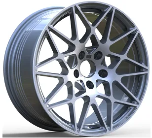 WD498 alloy wheel rim – Gunmetal Machined Face