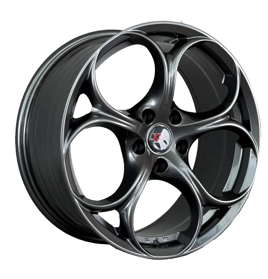WD504 alloy wheel rim – Gunmetal (Full Paint)