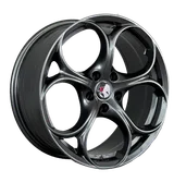 WD504 alloy wheel – Gunmetal (Full Paint), photo 1