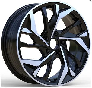 WD537 alloy wheel rim – Gloss Black Machined Face
