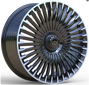 WD556 alloy wheel rim – Gloss Black Machined Face