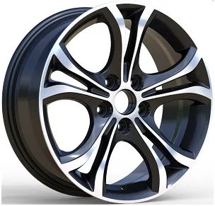 WD573 alloy wheel rim – Gloss Black Machined Face