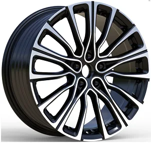 WD580 alloy wheel rim – Gloss Black Machined Face