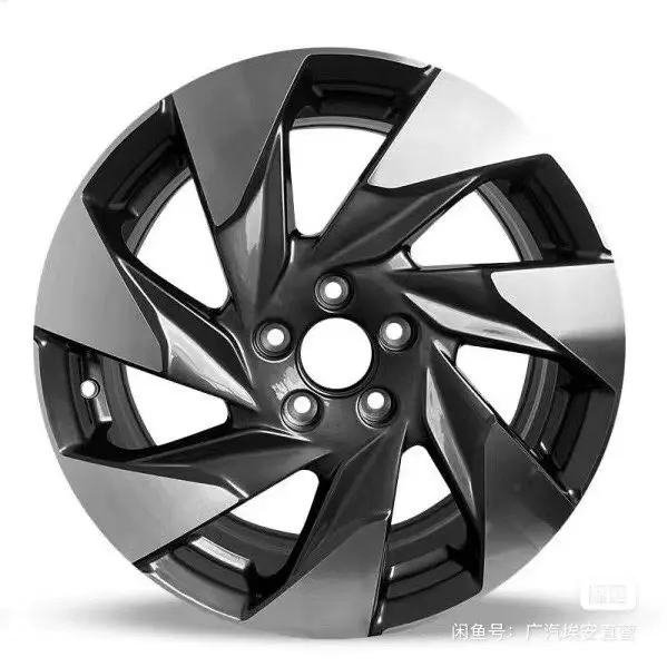 WD581 alloy wheel rim – Gunmetal Machined Face