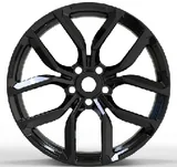 WD8041 alloy wheel – Gloss Black (Full Paint), photo 2