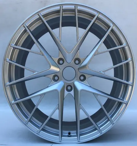 WD8045 alloy wheel rim – Silver Machined Lip